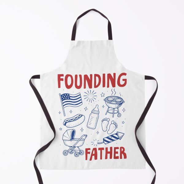 Item preview, Funny Founding Father New Dad Fourth Of July Theme Graphic Design designed and sold by PhocoNibict.