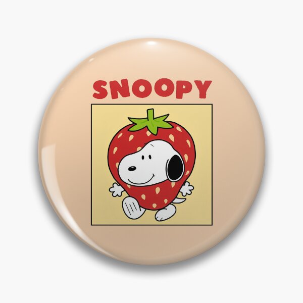 Item preview, Snoopy Strawberry Costume Framed Retro Text designed and sold by Dimeure-ART.
