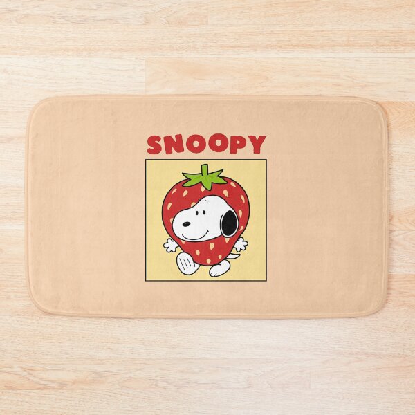 Item preview, Snoopy Strawberry Costume Framed Retro Text designed and sold by Dimeure-ART.