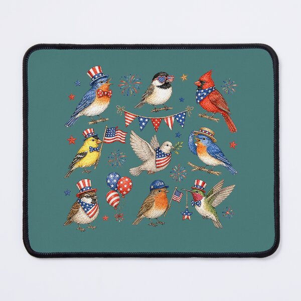 Item preview, Patriotic Bird Lover Bird Watching 4th of July Independence designed and sold by meilcannb.