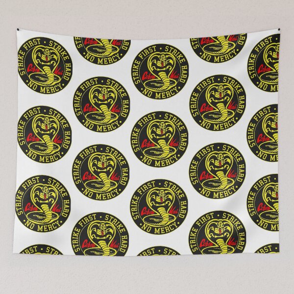 Item preview, Cobra Kai  Strike First - Strike Hard designed and sold by gabrunyarls.