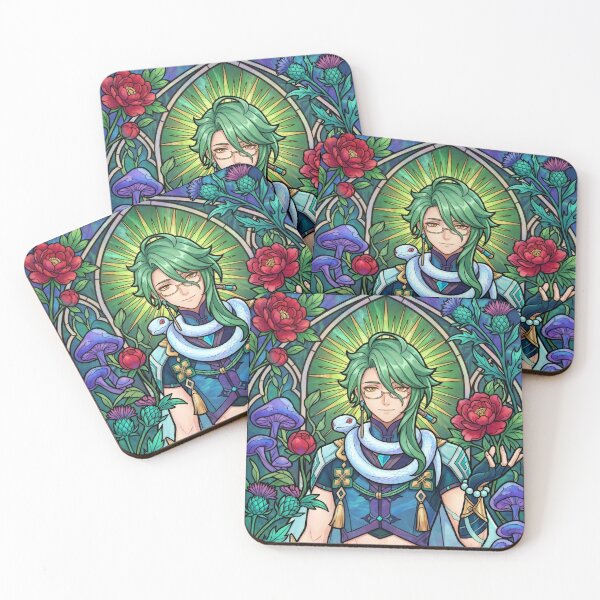 Item preview, Stained Glass Baizhu designed and sold by Thunderbelts.