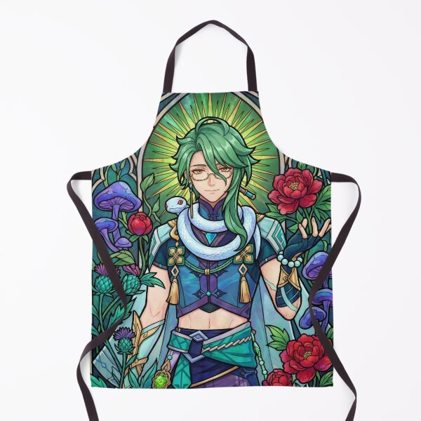 Item preview, Stained Glass Baizhu designed and sold by Thunderbelts.