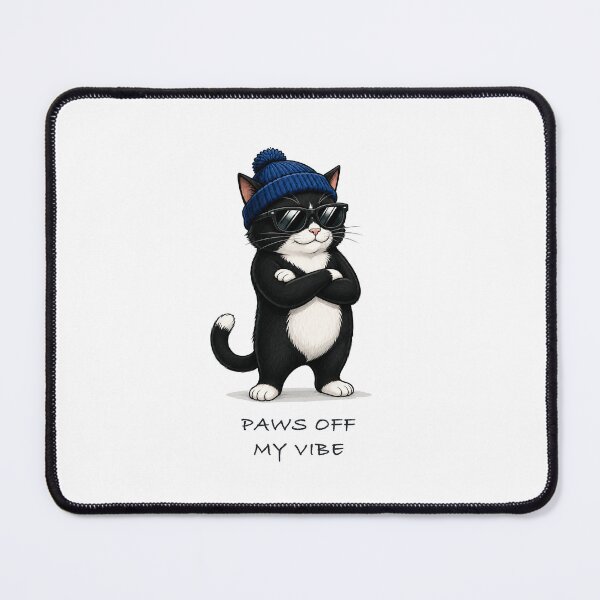 Item preview, Paws Off My Vibe Cat designed and sold by vladvin.