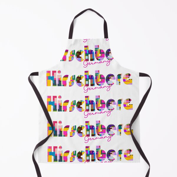 Item preview, Hirschberg, Germany, Vibrant Abstract City Typography Art designed and sold by Wanderful-roads.