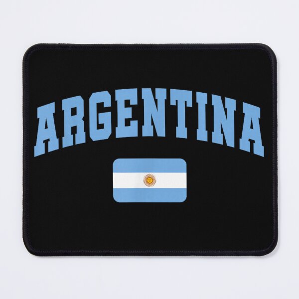 Item preview, Vintage Argentina Football Flag Varsity Style Light Blue Collegiate Typography Graphic designed and sold by ObukiLantara.