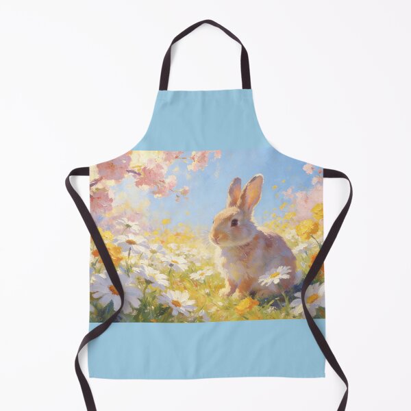 Item preview, Spring Blossom Bunny – Dreamy Rabbit in a Flower Meadow designed and sold by KiraChie.