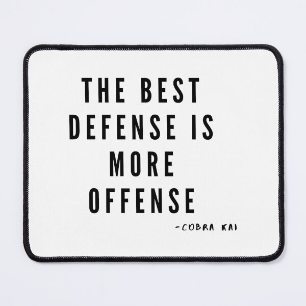 Item preview, Cobra Kai- The Best Defense Is More Offense designed and sold by gabrunyarls.