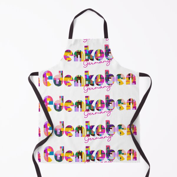 Item preview, Edenkoben, Germany, Vibrant Abstract City Typography Art designed and sold by Wanderful-roads.