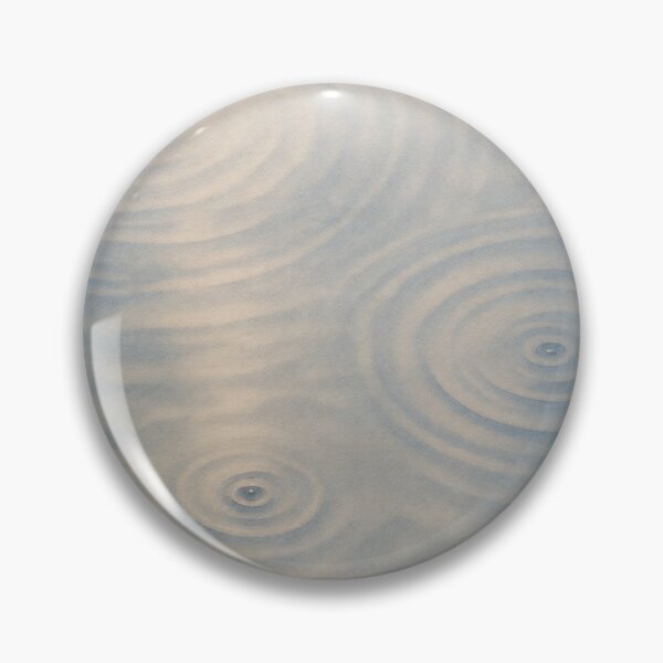 Item preview, Gentle Ripples Abstract Wall Art Print – Japandi Japanese Sumi-e Poster, Water Surface Zen Minimalist Decor, Concentric Circles, Made by Japanese Artist in Japan designed and sold by SereniBloom.