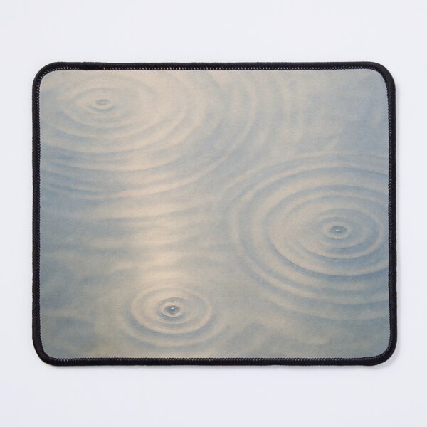 Item preview, Gentle Ripples Abstract Wall Art Print – Japandi Japanese Sumi-e Poster, Water Surface Zen Minimalist Decor, Concentric Circles, Made by Japanese Artist in Japan designed and sold by SereniBloom.