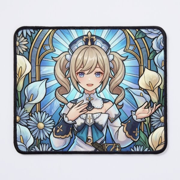 Item preview, Stained Glass Barbara designed and sold by Thunderbelts.