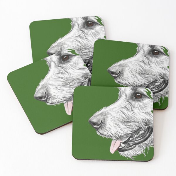 Item preview, A Wolfhound Face designed and sold by DigiDog Designs.