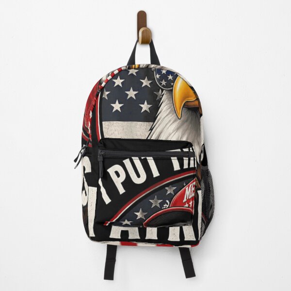 Item preview, Funny Patriotic Bald Eagle Merica Flag Hat Put The Tism In Patriotism designed and sold by ObukiLantara.