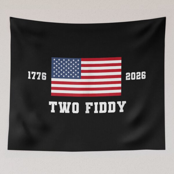 Item preview, America 250th Anniversary Two Fiddy 1776 To 2026 Patriotic US Flag designed and sold by ObukiLantara.