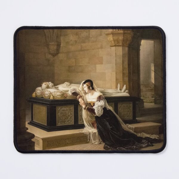 Item preview, Valentine of Milan mourning her husband, Louis of Orleans - 1822 designed and sold by stanleyclover.