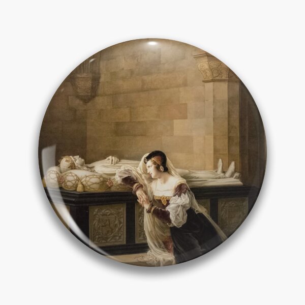 Item preview, Valentine of Milan mourning her husband, Louis of Orleans - 1822 designed and sold by stanleyclover.