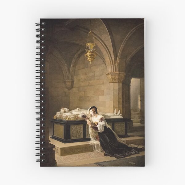 Item preview, Valentine of Milan mourning her husband, Louis of Orleans - 1822 designed and sold by stanleyclover.