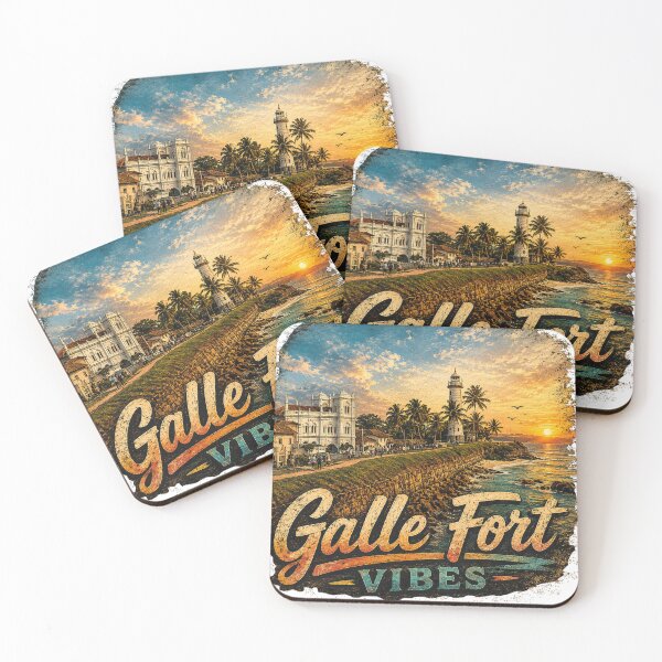 Item preview, Galle Fort Vibes – Vintage Coastal Lighthouse Sri Lanka T-Shirt Design designed and sold by GooniSL.