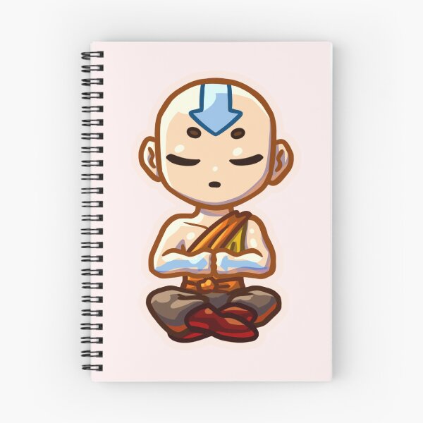 Item preview, Airbender Meditation Chibi designed and sold by mxridraws.studio.