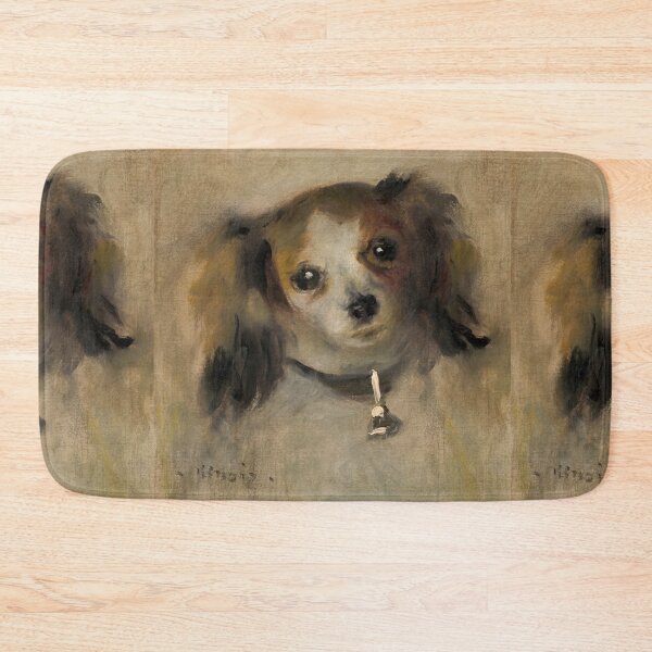 Item preview, Little Dog Head Portrait With Bell designed and sold by artofuniverse.