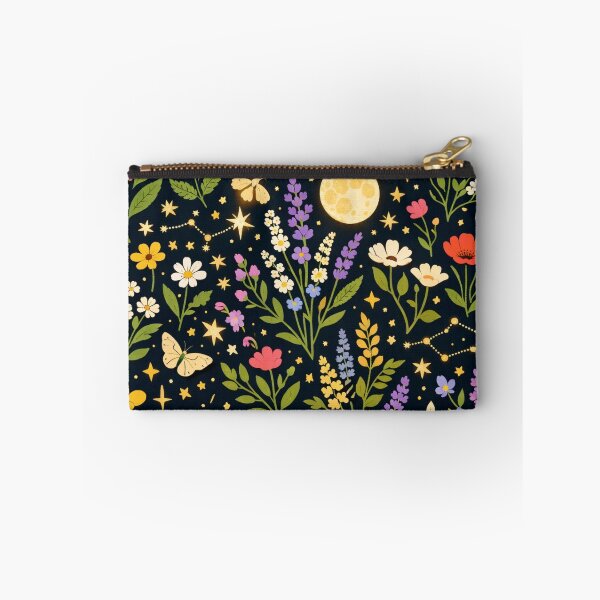 Item preview, Celestial Wildflower Night Garden Pattern designed and sold by StickyGuys.