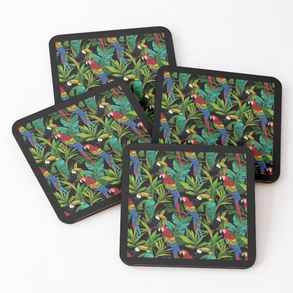 Item preview, Vibrant Tropical Birds Pattern Parrot Toucan Design designed and sold by Avery Lane Studios.
