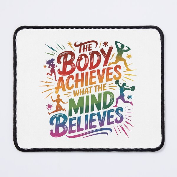 Item preview, The body achieves what the mind believes designed and sold by nimmitrends.