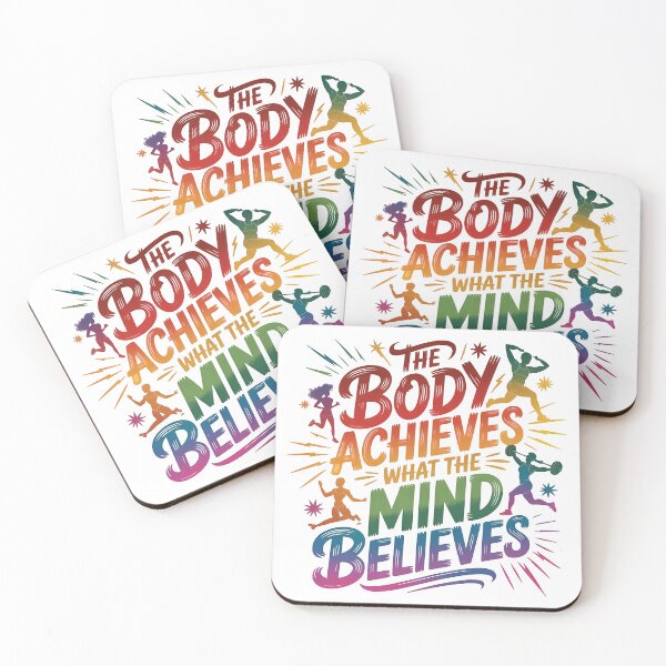 Item preview, The body achieves what the mind believes designed and sold by nimmitrends.