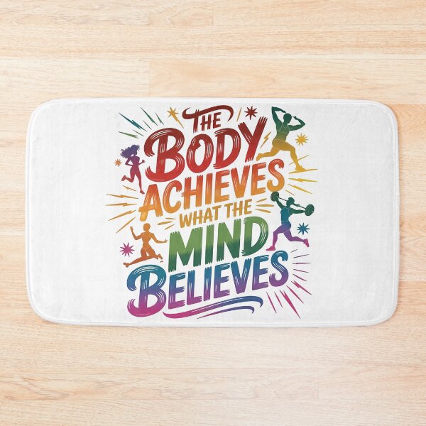 Item preview, The body achieves what the mind believes designed and sold by nimmitrends.