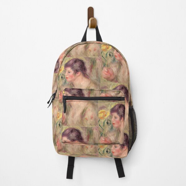 Item preview, Young Woman Holding a Yellow Rose designed and sold by artofuniverse.