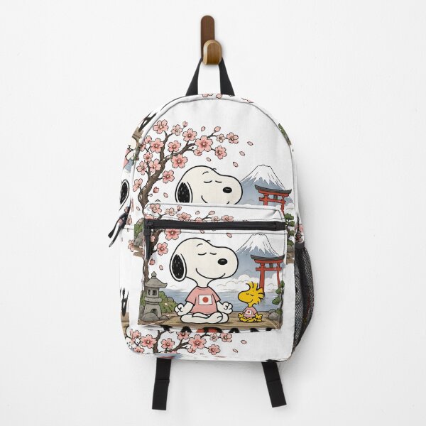 Item preview, Snoopy And Woodstock In Japan – Cherry Blossom Onsen Meditation designed and sold by Har-vee.