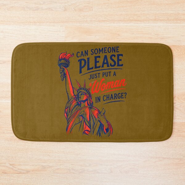 Item preview, Retro Can Someone Please Just Put A Woman in Charge designed and sold by AliesKaruta.