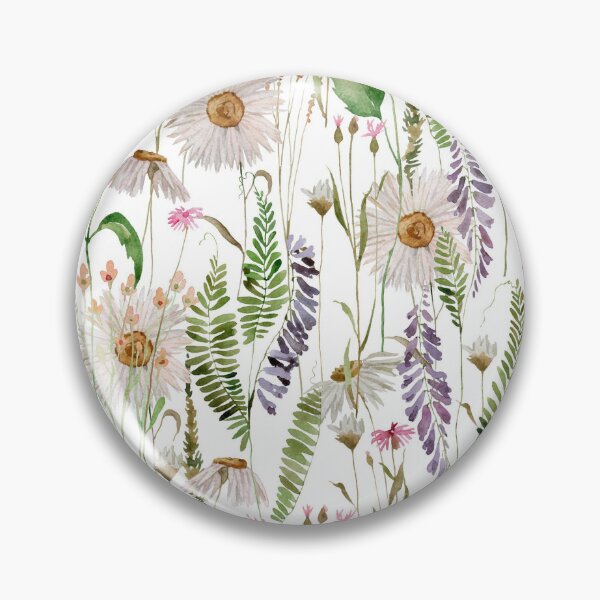 Item preview, Watercolor Wildflower Seamless Pattern | Botanical Meadow Floral Repeat | Cottagecore Garden Nature Aesthetic designed and sold by RJACreative.