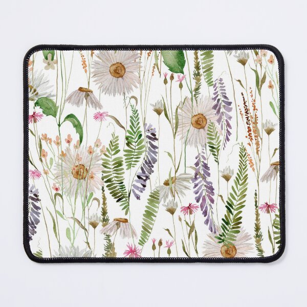 Item preview, Watercolor Wildflower Seamless Pattern | Botanical Meadow Floral Repeat | Cottagecore Garden Nature Aesthetic designed and sold by RJACreative.