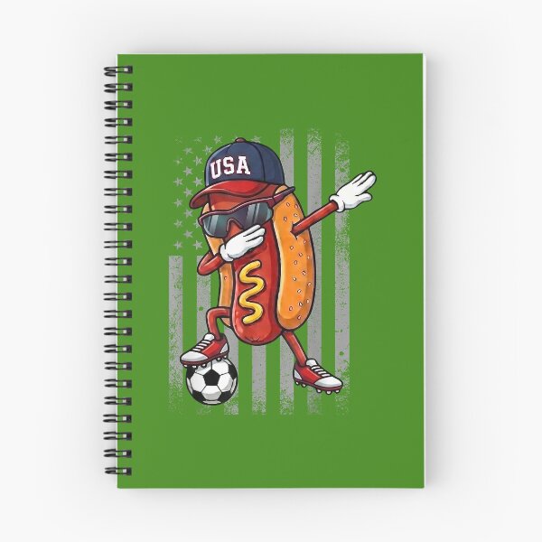 Item preview, Hot Dog Dabbing Funny Soccer Boys Girls Kids Men & Women designed and sold by miuukiuu.