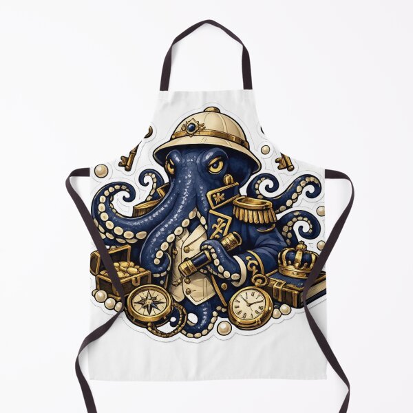Item preview, Royal Octopus Curiosity Society Vintage Explorer designed and sold by StickyGuys.