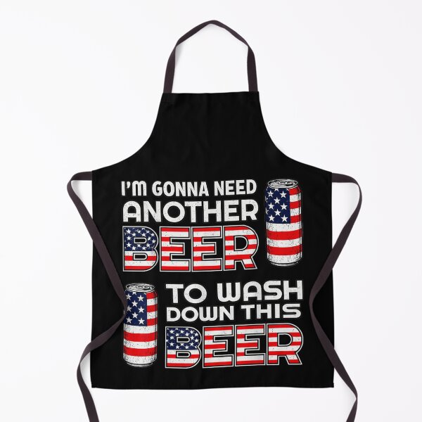 Item preview, I Am Gonna Need Another Beer To Wash Down This Beer Funny American Flag Can designed and sold by PhocoNibict.