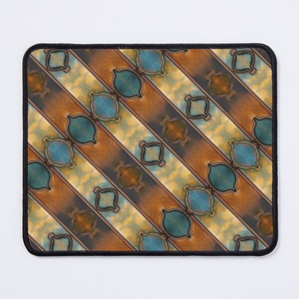 Item preview, Turquoise Leather Pattern designed and sold by Shy Fractal Designs.