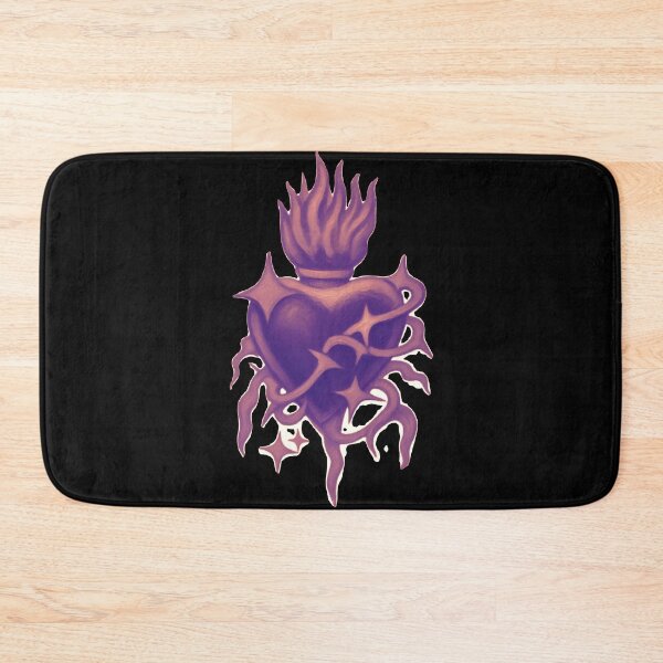 Item preview, Metallic Bronze Copper Sacred Heart Cyberpunk Art designed and sold by Ideniquo.