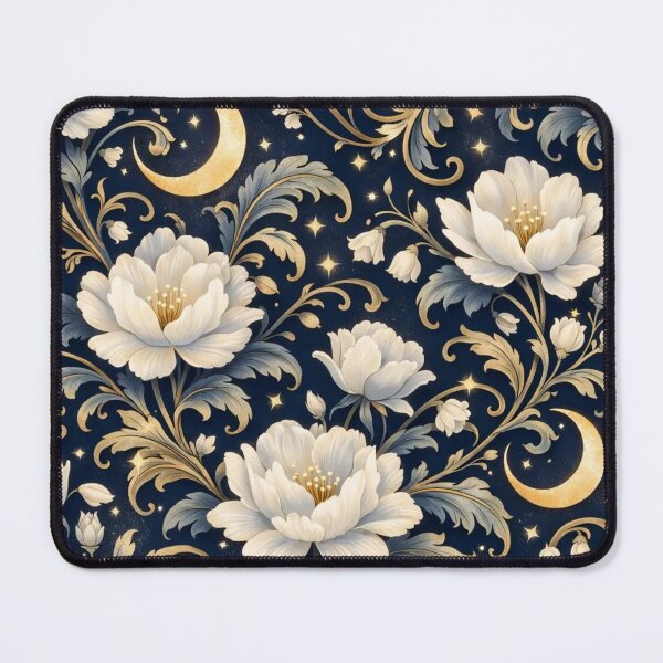 Item preview, Art Nouveau Midnight Bloom Pattern designed and sold by StickyGuys.