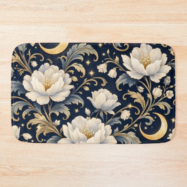 Item preview, Art Nouveau Midnight Bloom Pattern designed and sold by StickyGuys.