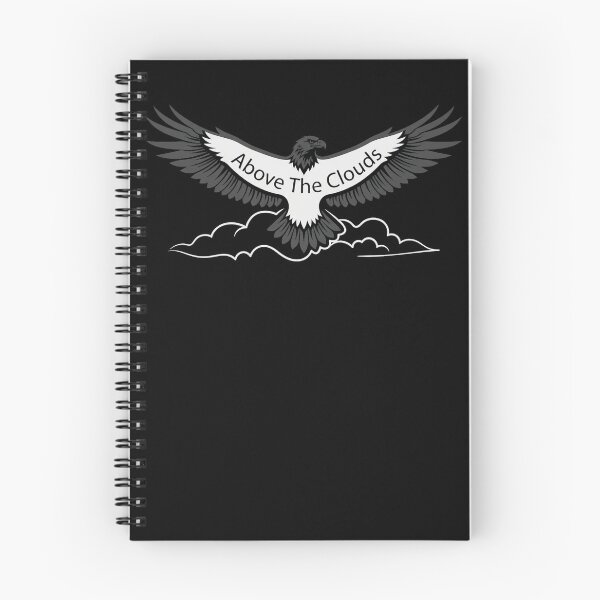 Item preview,  Above The Clouds Eagle Flying Freedom Vintry Off designed and sold by VintryOff.