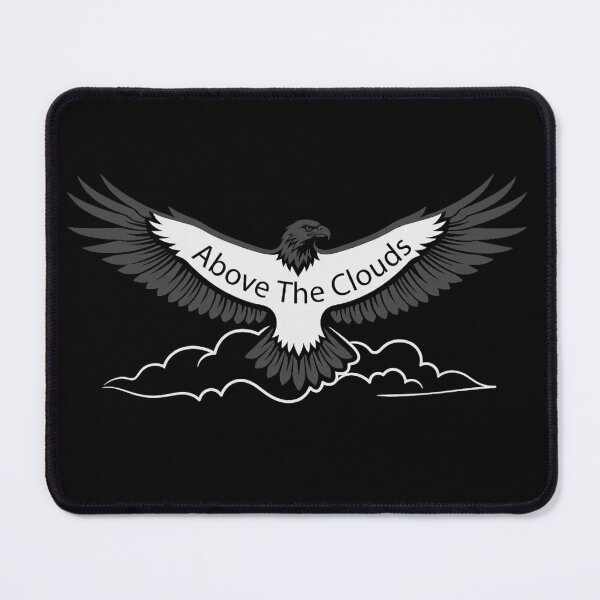 Item preview,  Above The Clouds Eagle Flying Freedom Vintry Off designed and sold by VintryOff.