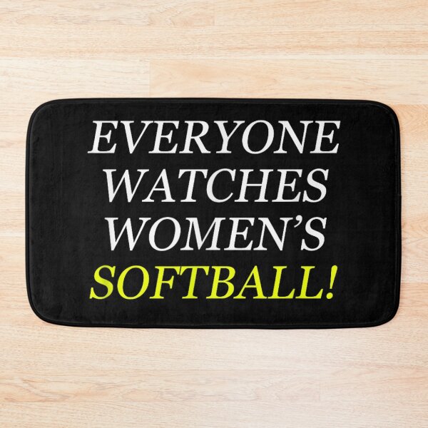 Item preview, Everyone Watches Womens Softball Bold Typography Sports Fan Game Day Shirt designed and sold by RuperDelois.
