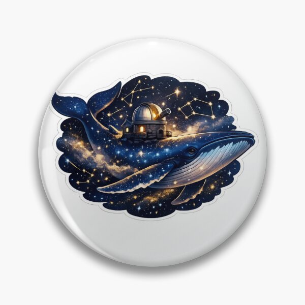 Item preview, Cosmic Whale Observatory Among The Stars designed and sold by StickyGuys.