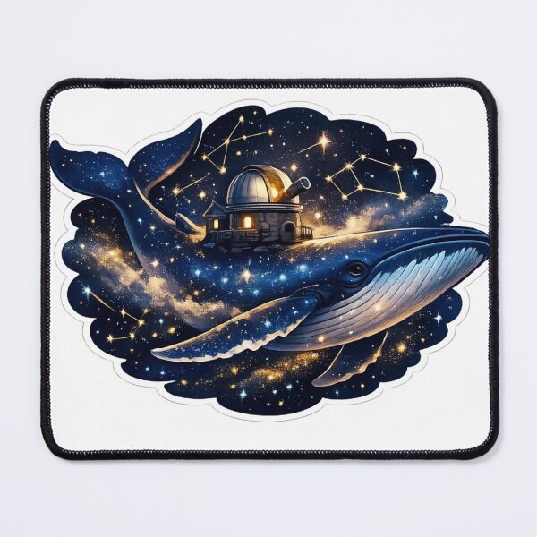 Item preview, Cosmic Whale Observatory Among The Stars designed and sold by StickyGuys.