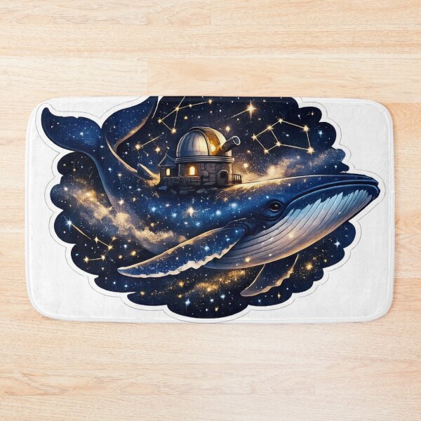 Item preview, Cosmic Whale Observatory Among The Stars designed and sold by StickyGuys.