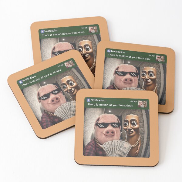 Item preview, There is Motion at Your Front Door Tung Tung Tung John Pork designed and sold by JulianBrant.