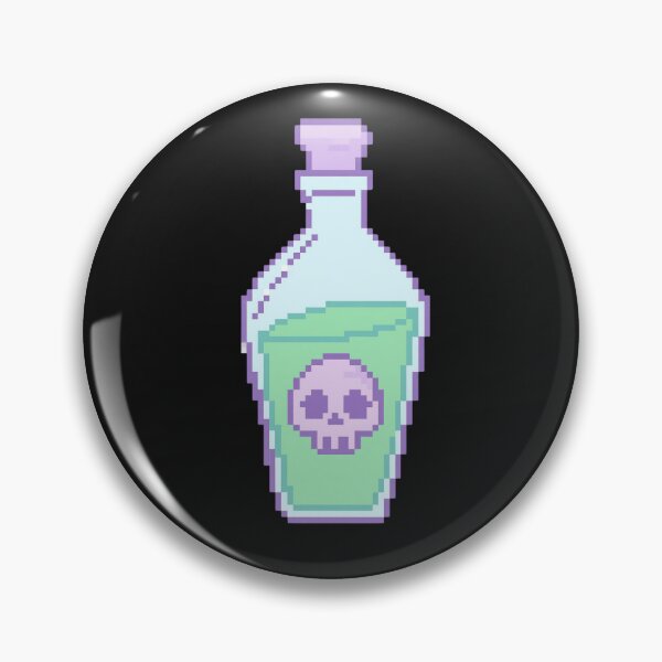 Item preview, Pixel Poison Bottle designed and sold by tamsclub.